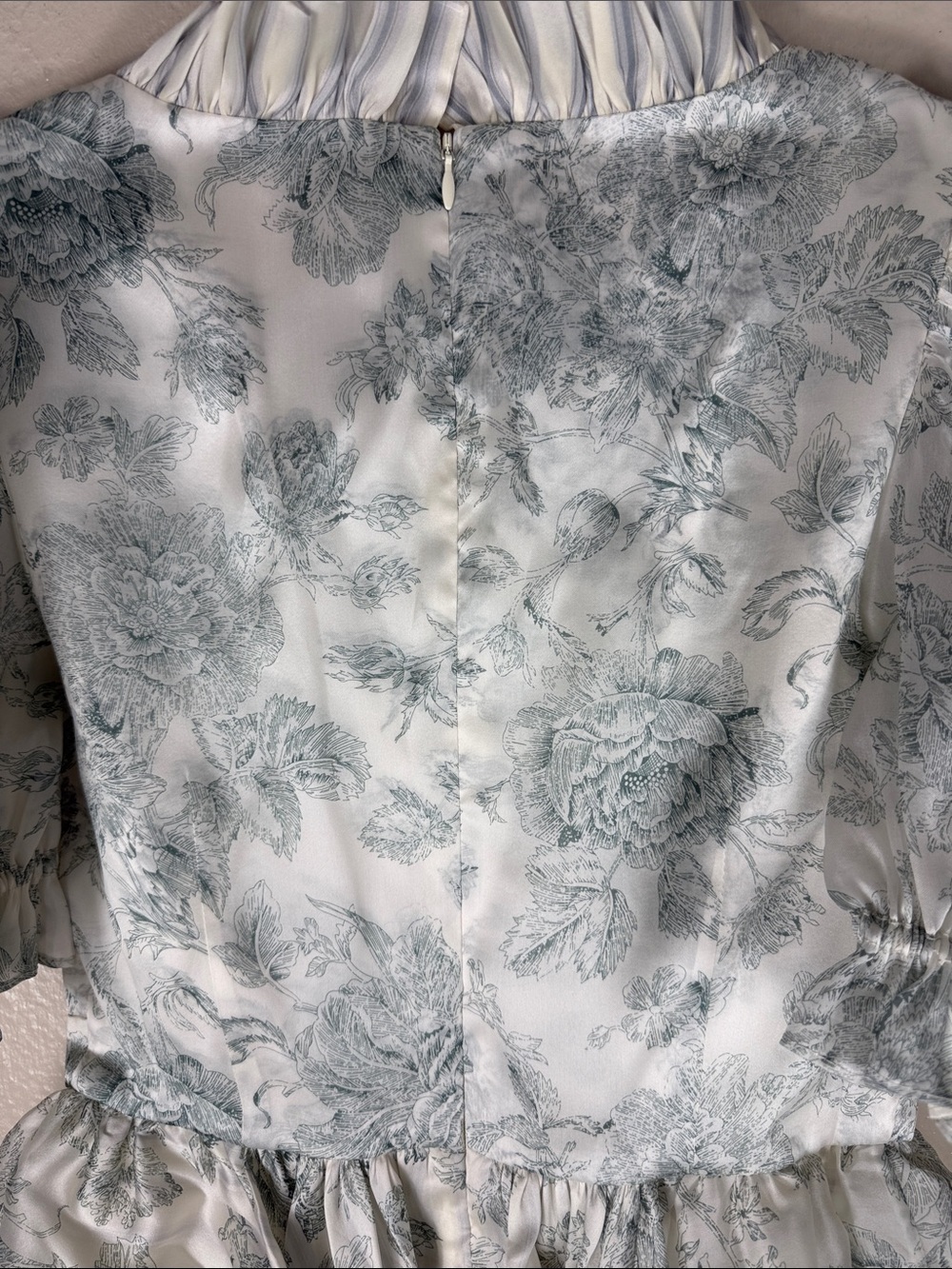 Selkie The Austen Silk Satin Portrait of a Lady Dress - Picture 13 of 13